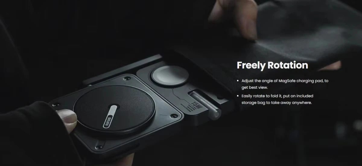 4in1 Foldable Magnetic Wireless Charging Station