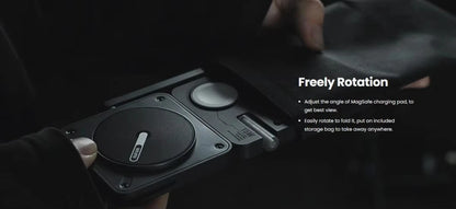 4in1 Foldable Magnetic Wireless Charging Station