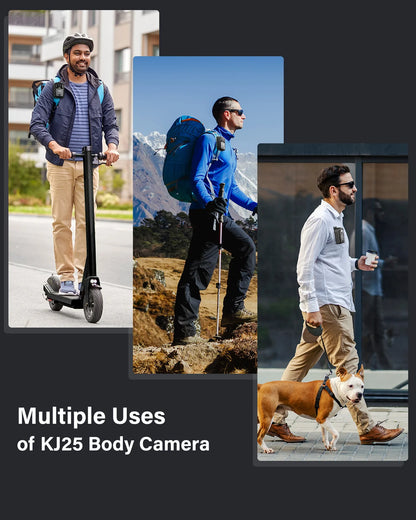 1080p Body Camera with Night Vision and 13H Recording