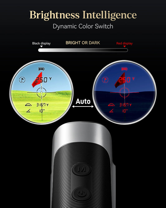 Golf Laser Rangefinder with Slope and Pin Lock