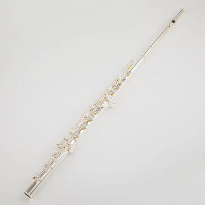 Silver-Plated B Foot Flute Professional Performance Instrument