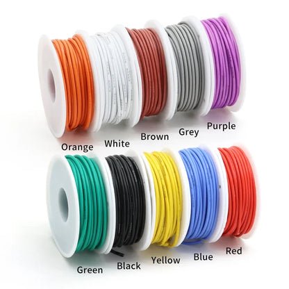 Heat-Resistant 18AWG Stranded Copper Wire 4-Pack Boxes