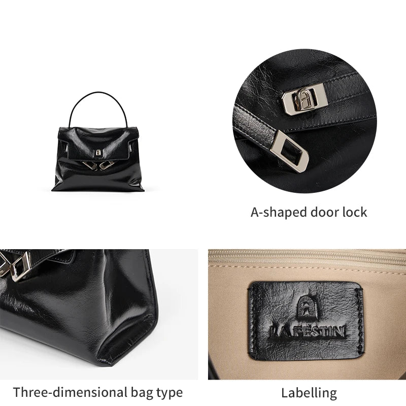 Suede Brown Fashion Tote Shoulder Bag