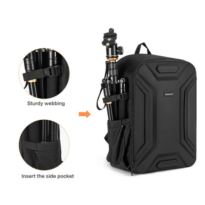 Large-Capacity Waterproof Camera Backpack for DSLR & Drone