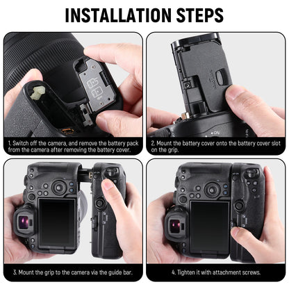 Professional Camera Grip Handle for Canon R5 R6 R6II