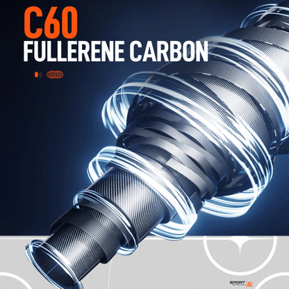 White 26LBS Badminton Racket for Quick Precision Shots