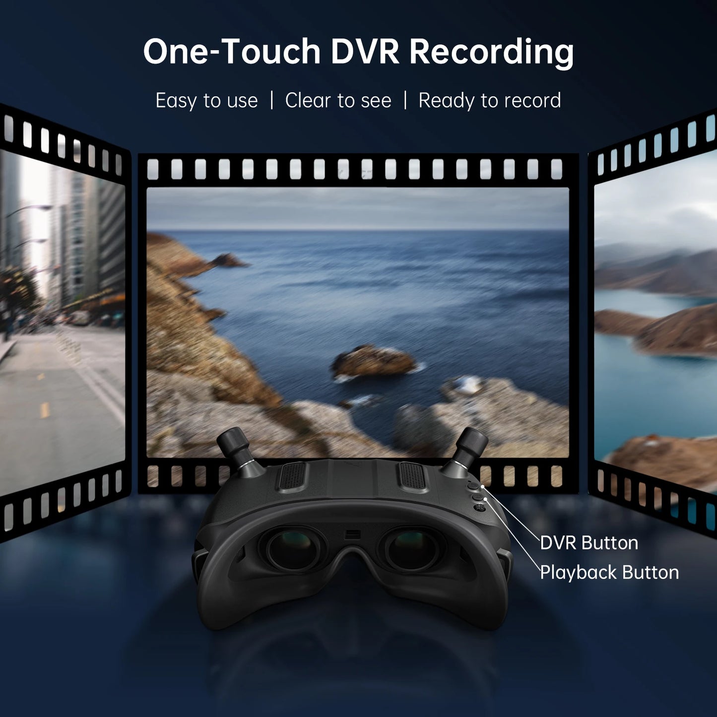 1080p Goggles X Pro Kit with Dual 5.8GHz Module