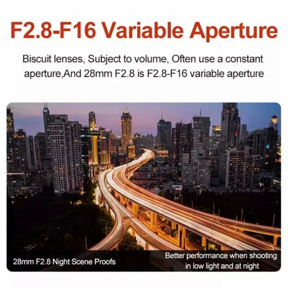 28mm F2.8 Full Frame Manual Focus Lens for Leica M