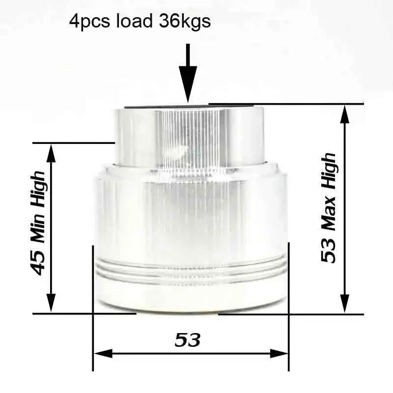 HIFI Amplifier Speaker Stand Pads 53x53mm 4PCS
