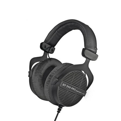 250 Ohm Black Open-Back Studio Headphones for Mixing