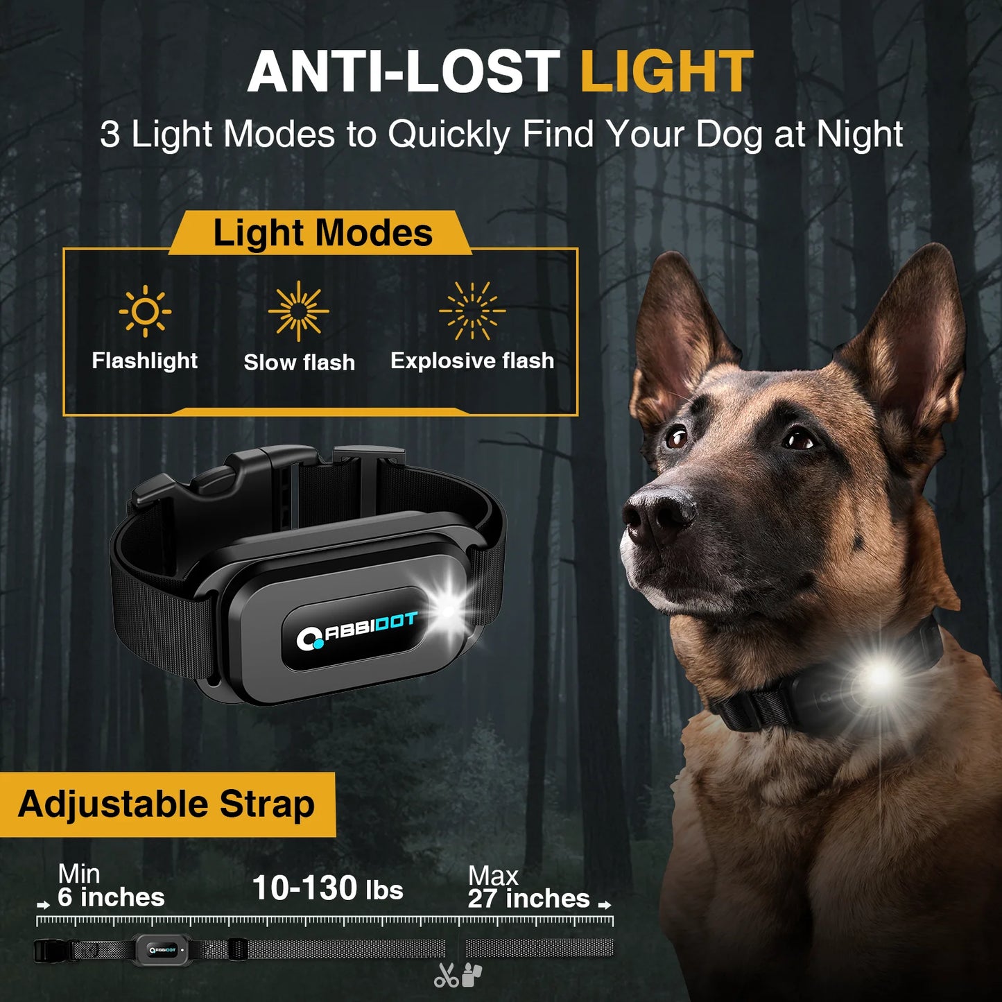 Waterproof Dog Training Collar with Remote 1250m