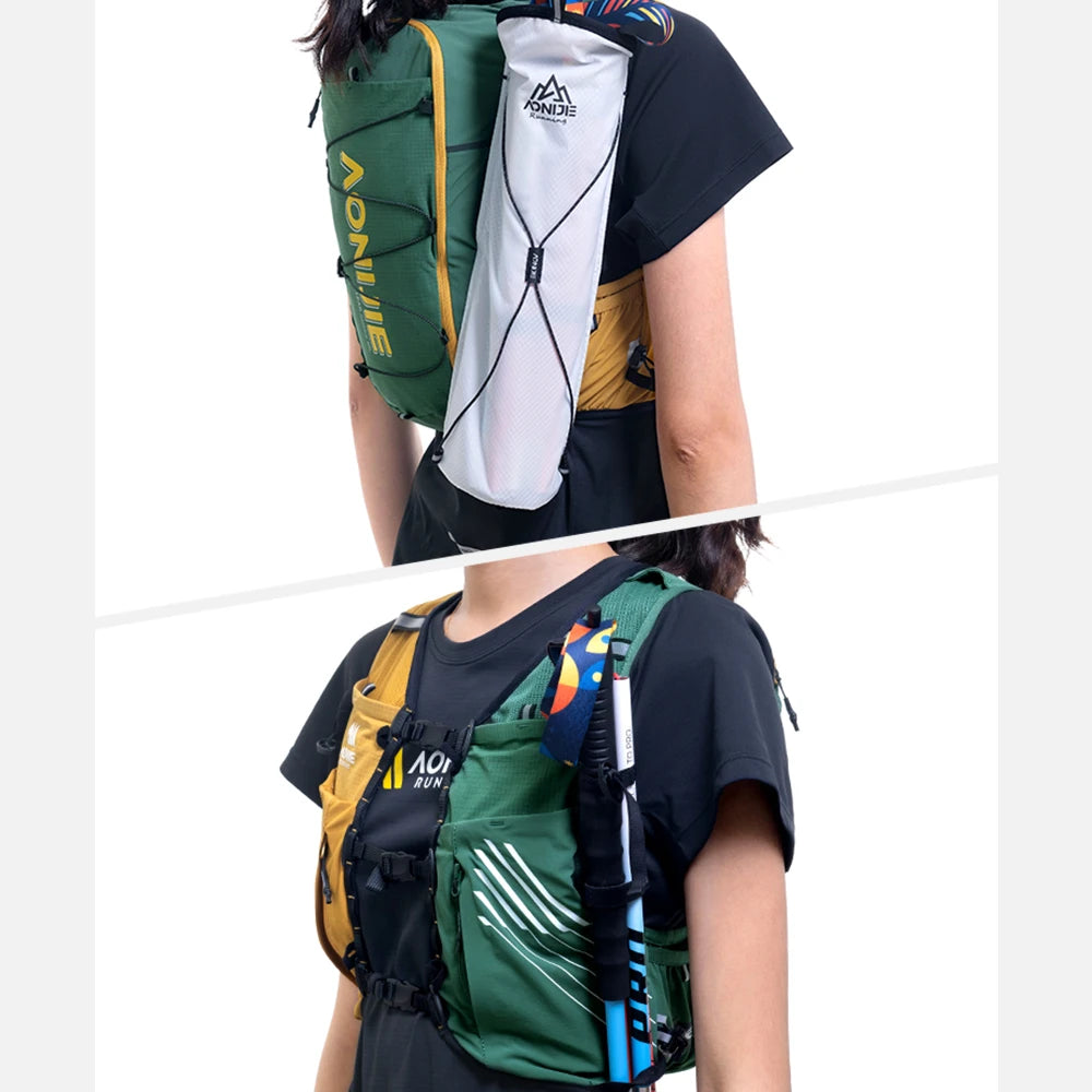 10L Hydration Backpack with 2 Bottles Small
