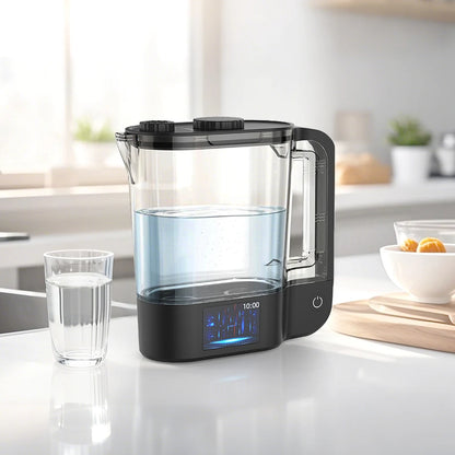 Portable 64oz Hydrogen Water Ionizer Pitcher Generator Machine