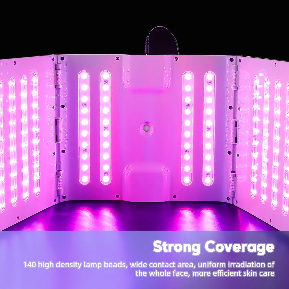 2 in 1 LED Skin Rejuvenation Mask with Hydrating Spray