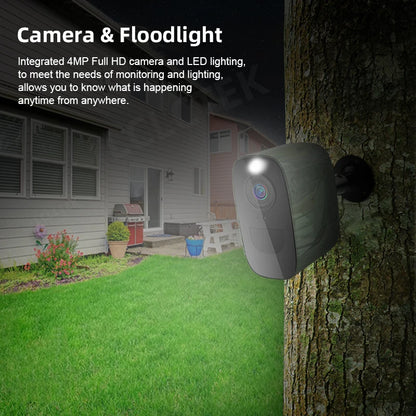 Full-Colour 4MP 4G Outdoor Camera 64GB