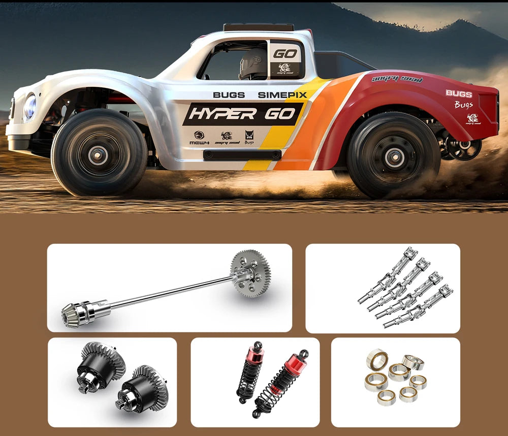 1/14 RC Short Course Truck with 1 Battery