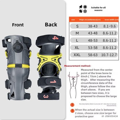 Off-Road Knee Pads Adjustable Protective Guards