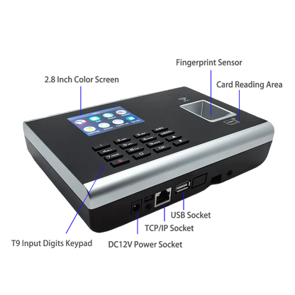 Cloud Based Fingerprint Time and Attendance Machine with WiFi