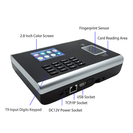 Cloud Based Fingerprint Time and Attendance Machine with WiFi