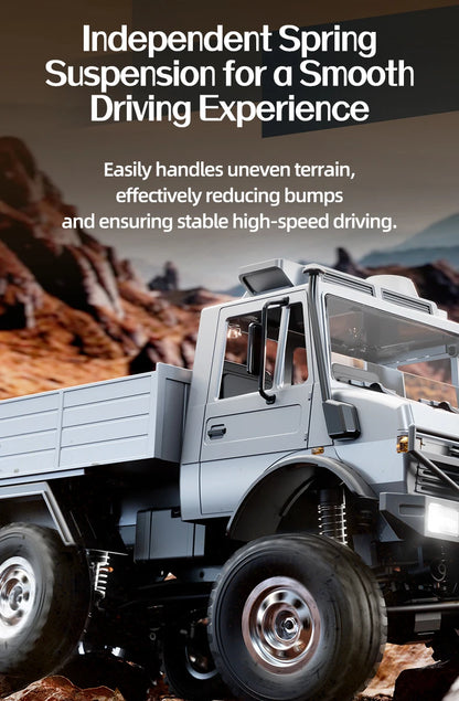 Remote Control 6 Wheel Drive Off Road Climbing Car Silver