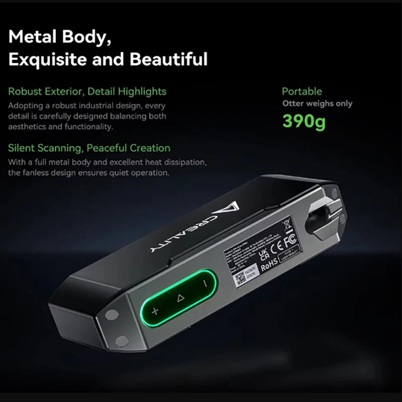 Handheld 3D Scanner 0.02mm Anti-Shake Four-Lens