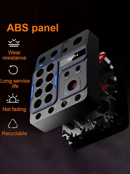 Simulator Racing Control Box with 30 Programmable Buttons RGB Panel