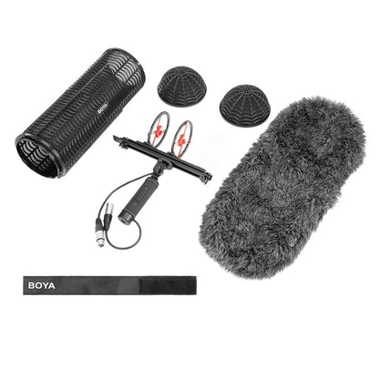 Professional Blimp Windshield and Suspension Kit for Shotgun Microphones