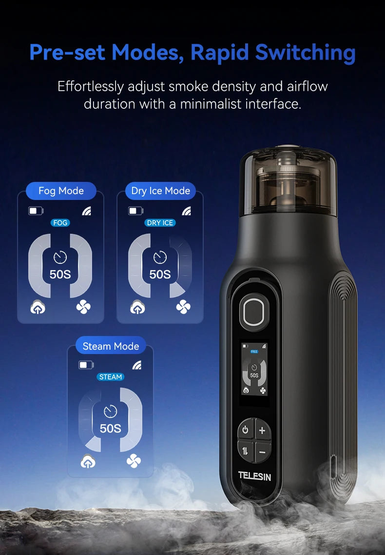 Portable Photography Smoke Machine with Remote Control