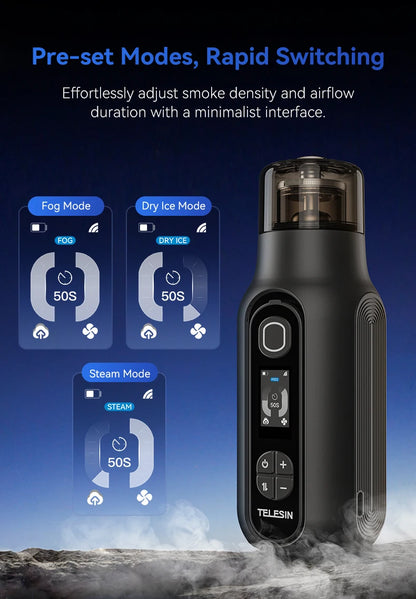 Portable Photography Smoke Machine with Remote Control