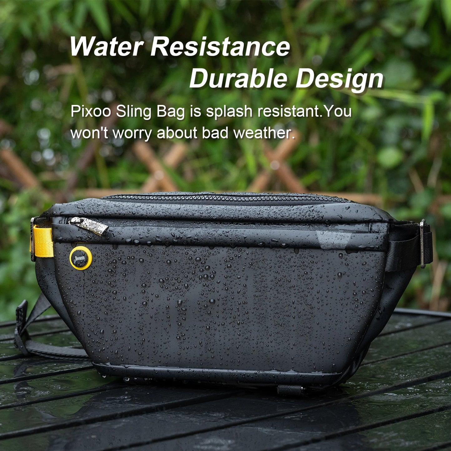 Portable LED Daypack with Pixel Display and Large Storage