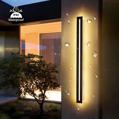 Warm White 100 cm LED Wall Light Outdoor Water Resistant