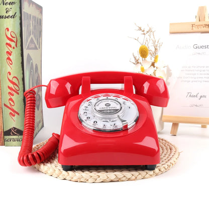 Wedding Guestbook Audio Phone Red Portable