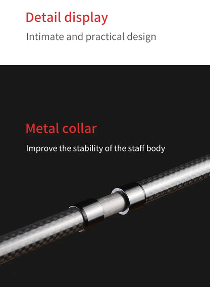 Lightweight Folding Trekking Poles Carbon Fiber Sticks