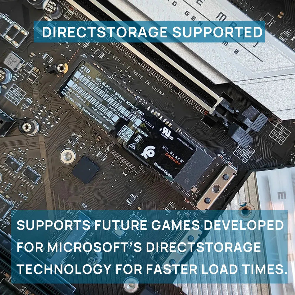 Ultra Fast PCIe Gen4 M.2 SSD 2TB for PC and PS5
