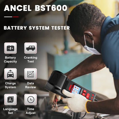 Digital Car Battery Load Tester 12V 24V with Printer