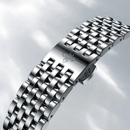 4203D2 Big Calendar Steel Strap Watch