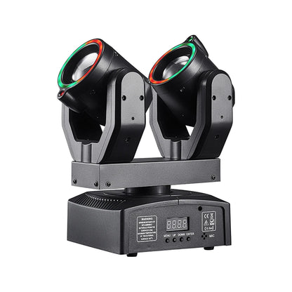 Double Head Moving Beam Light DMX512 Party Stage Light