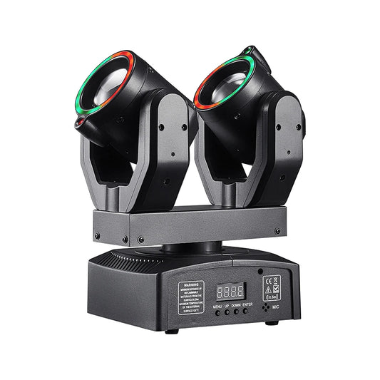 Double Head Moving Beam Light DMX512 Party Stage Light