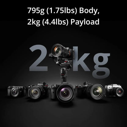 Portable 3-Axis Camera Gimbal Stabilizer for DSLR and Mirrorless