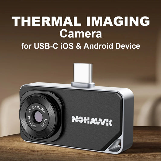 Portable 256×192 Thermal Camera for HVAC Auto Home Repairs