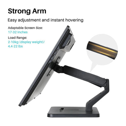 Heavy Duty Monitor Arm Stand 2-10kg Adjustable