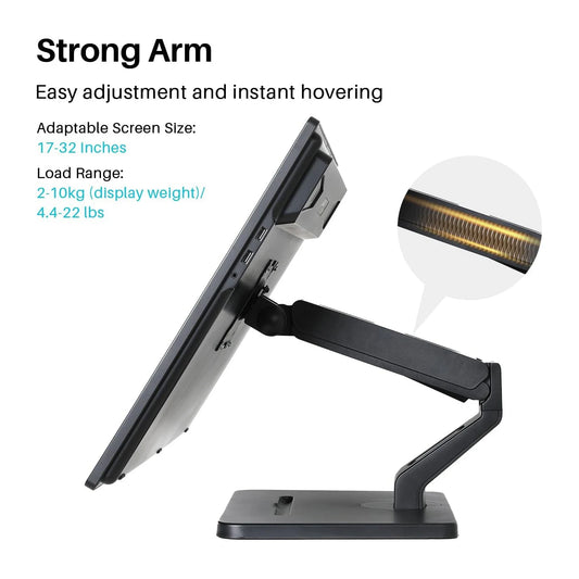 Heavy Duty Monitor Arm Stand 2-10kg Adjustable