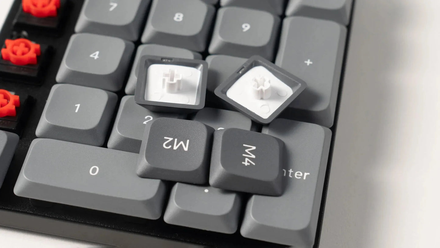 Low Profile RGB Wireless Mechanical Numpad QMK Hot-Swappable