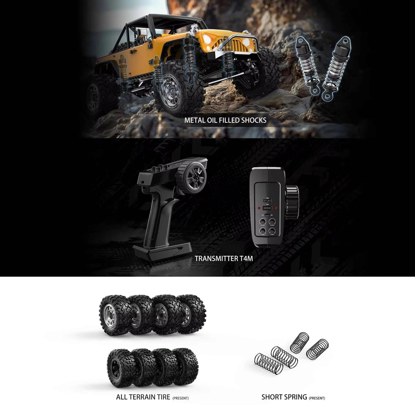 Professional Off-Road RC Truck with Sensored Motor