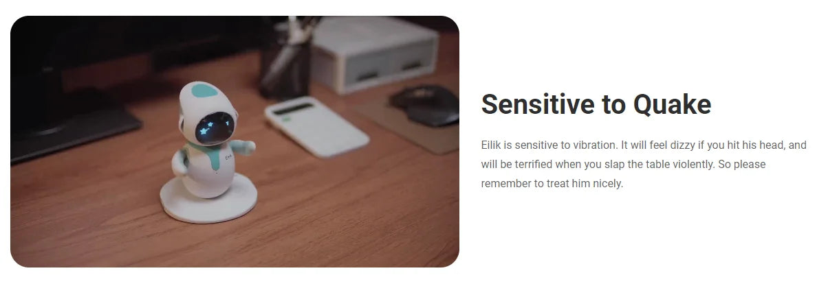 Sky Blue Smart AI Robot with Interactive Voice and Emotions