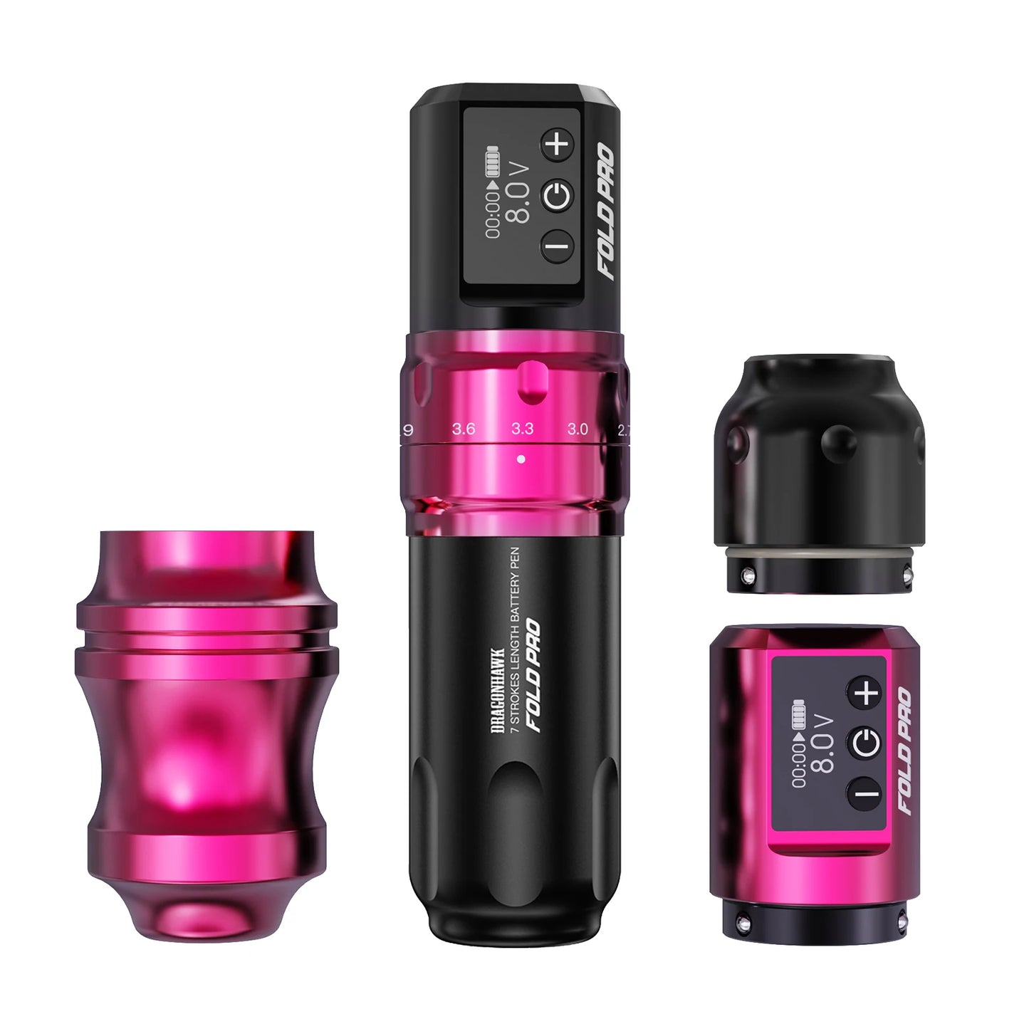 Wireless Tattoo Pen Dragon Year Edition with 7 Strokes