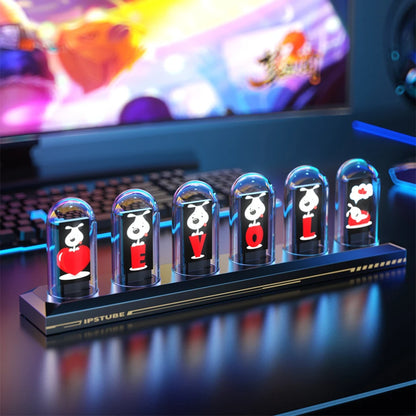 RGB Nixie Tube Clock with IPS Display and App Control