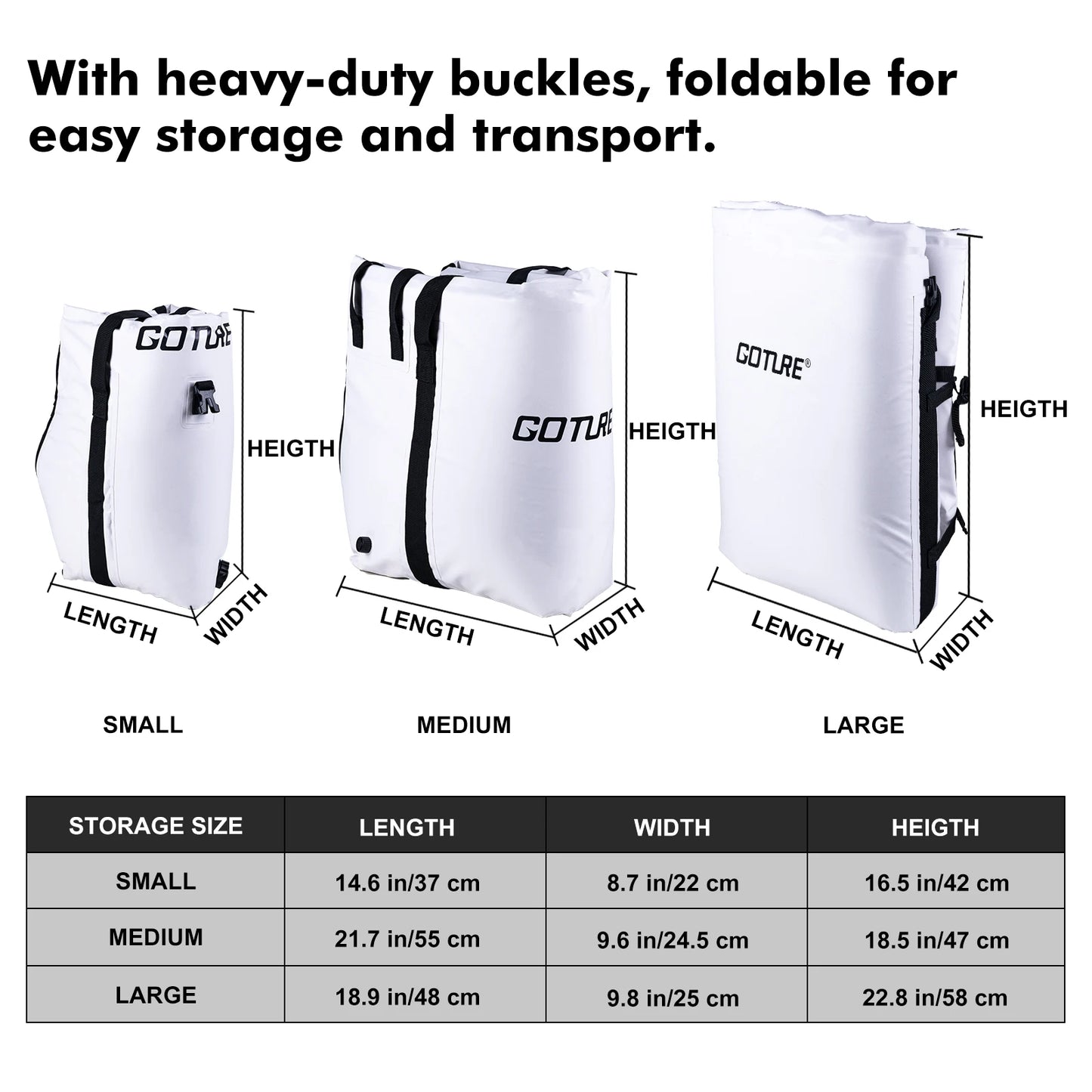 Portable Fishing Tackle Bag Small Waterproof Cooler