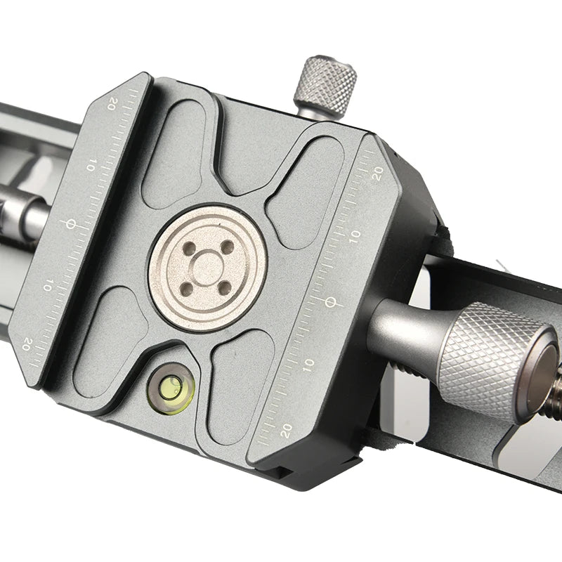 Vlogging and Macro Camera Rail with Quick Release System