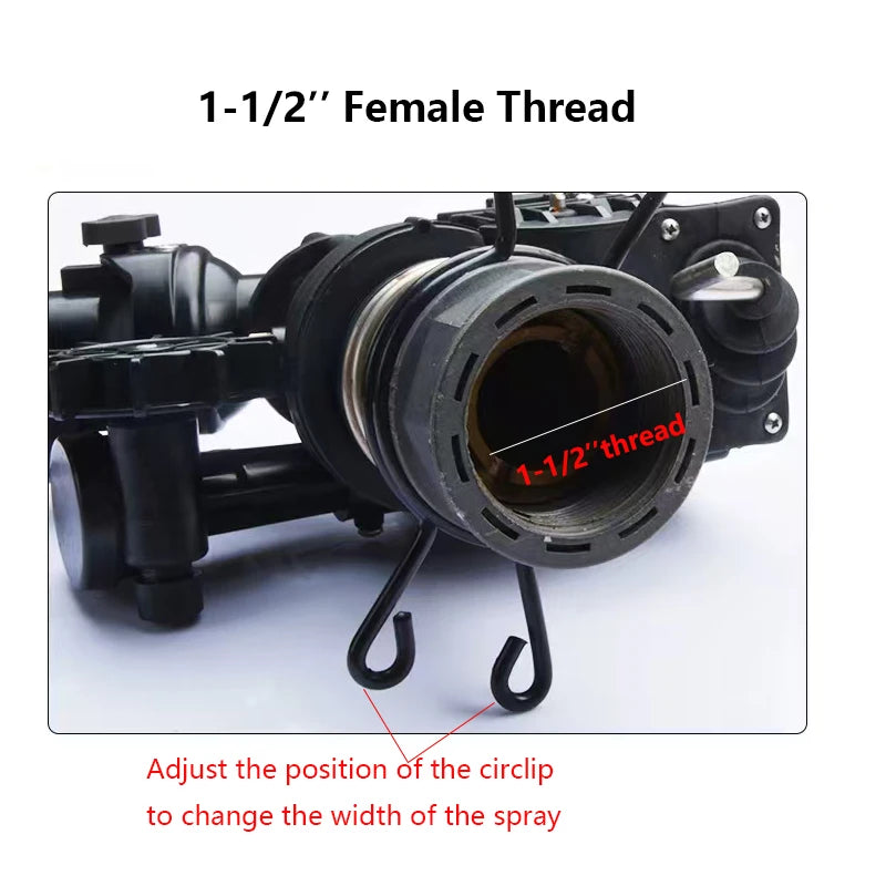 Powerful 1.5" Sprinkler for Farm and Crops
